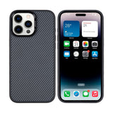Coque Mag Carbon avec MagSafe pour Apple iPhone 15 Pro Max – Titanium Black
