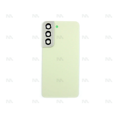 Vitre arrière pour Samsung Galaxy S22 S901B avec lentille crème Original