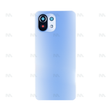 Vitre arrière pour Xiaomi Mi 11 Lite avec objectif bleu bubblegum OEM