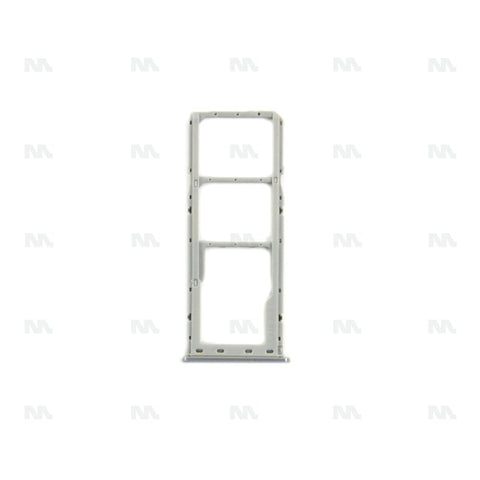 Support de carte SIM argenté OEM pour Samsung Galaxy A50 A505F, A30 A305F, A20 A205F