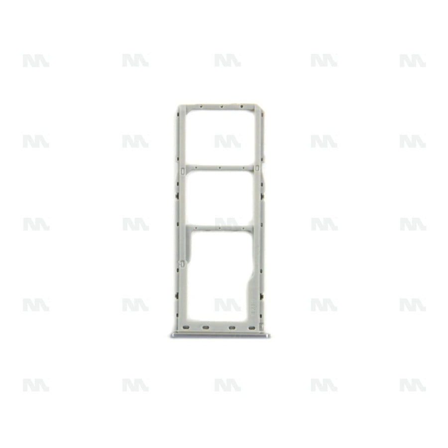 Support de carte SIM argenté OEM pour Samsung Galaxy A50 A505F, A30 A305F, A20 A205F