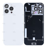 Vitre Arrière avec NFC, cadre d'appareil photo agrandi pour Apple iPhone 16 Pro Max - Titane blanc reconditionné