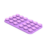 Support pour téléphone avec ventouse et miroir Rixus RXPH40LP, violet clair