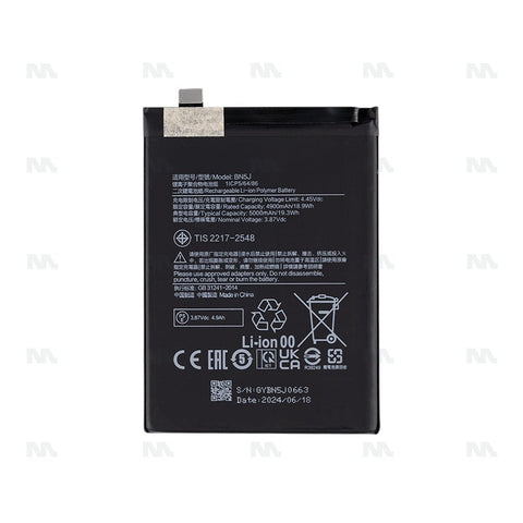 Batterie Xiaomi Poco X5, Redmi Note 12 5G (BN5J) - OEM
