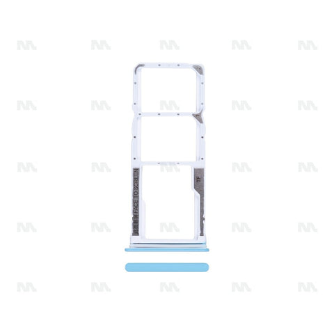 Support pour carte SIM pour Xiaomi Redmi Note 9, blanc polaire, OEM
