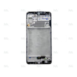Chassis + Ecran Officiel Service Pack + Vitre pour Samsung Galaxy A32 A325F - Noir