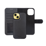 Portefeuille magnétique amovible Rixus Duo pour Apple iPhone 14 Noir