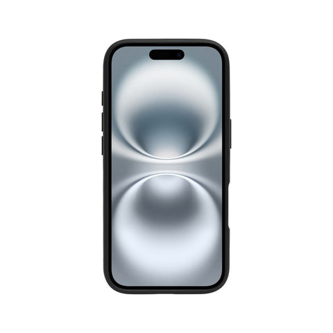 Coque Rixus Crystal Amber pour Apple iPhone 16 - Noir