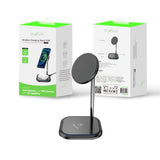 Support de recharge magnétique sans fil Rixus RXWC55 15 W noir
