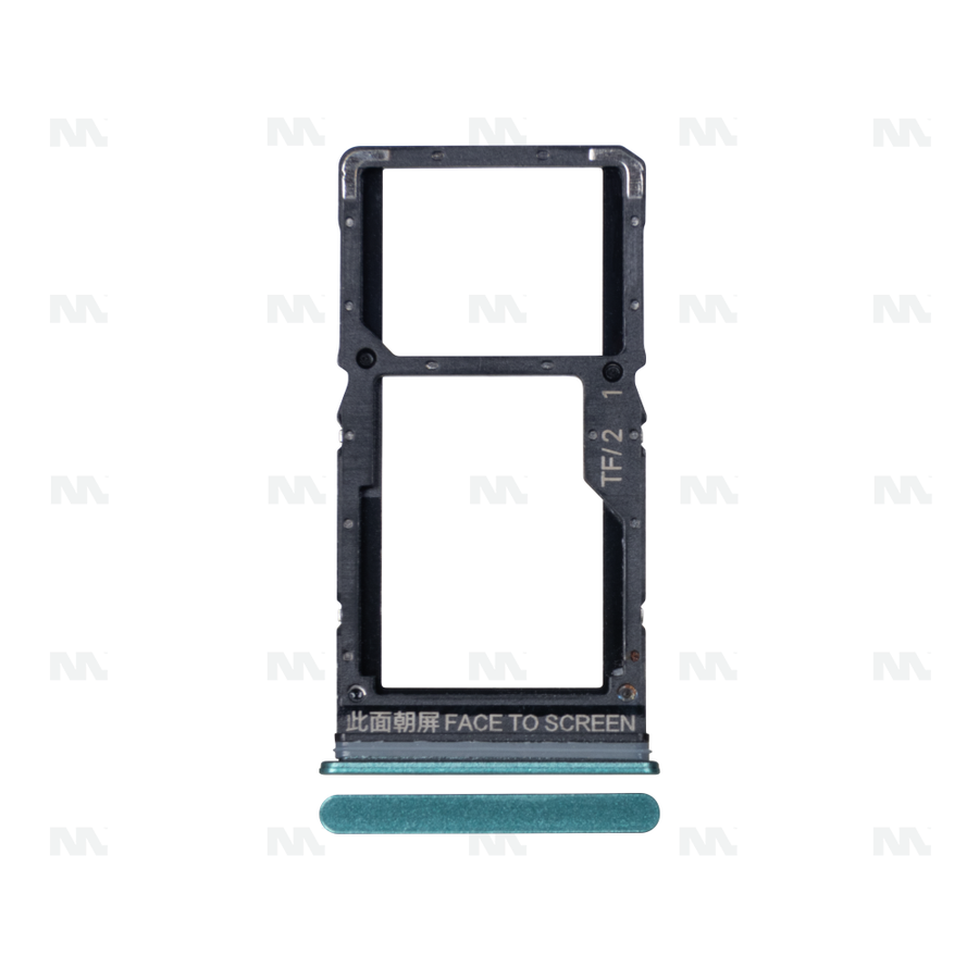 Support de carte SIM vert OEM pour Xiaomi Poco X5 5G, Redmi Note 12 5G