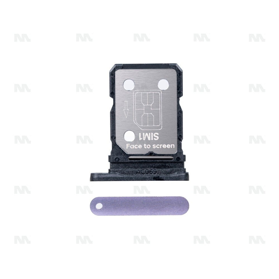 Support de carte SIM Oppo Reno 10 Pro Plus violet brillant OEM
