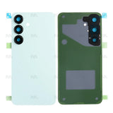 Vitre arrière pour Samsung Galaxy S25 S931B avec objectif, couleur menthe, OEM