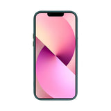 Étui Rixus Classic 04 avec MagSafe pour Apple iPhone 13 Pro vert foncé