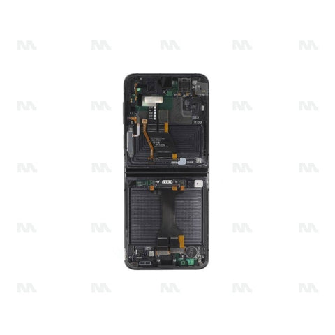 Chassis + Ecran Officiel Service Pack + Vitre pour Samsung Galaxy Z Flip5 F731B - Graphite