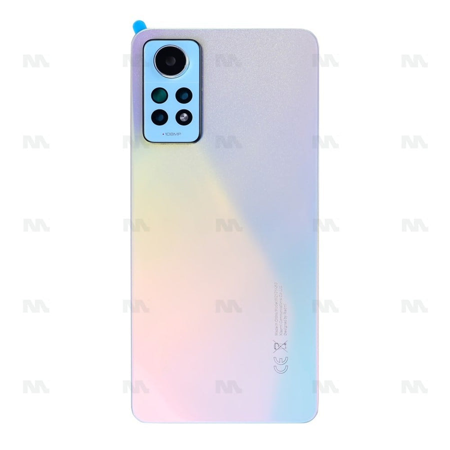 Vitre arrière pour Xiaomi Redmi Note 12 Pro 4G avec lentille bleu étoilé OEM
