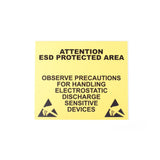 Panneau d'avertissement EPA en PVC 350 x 300 x 5 mm