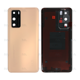 Vitre arrière pour Huawei P40 avec objectif Blush Gold OEM