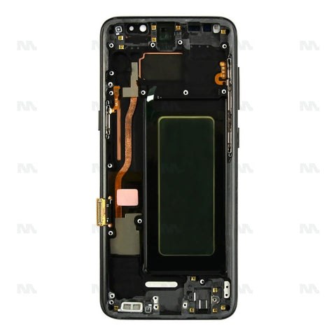 Chassis + Ecran LCD + Vitre pour Samsung Galaxy S8 G950F (Ref) - Noir