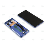 Chassis + Ecran Officiel Service Pack + Vitre pour Samsung Galaxy S10 Lite G770F - Prism Blue