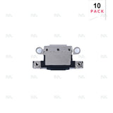 Connecteur de charge pour Apple iPhone 16, 16 Plus – Noir (10 pièces)