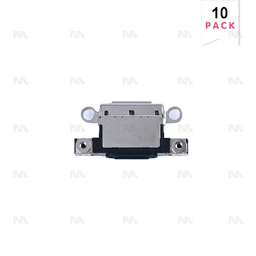 Connecteur de charge pour Apple iPhone 16, 16 Plus – Noir (10 pièces)