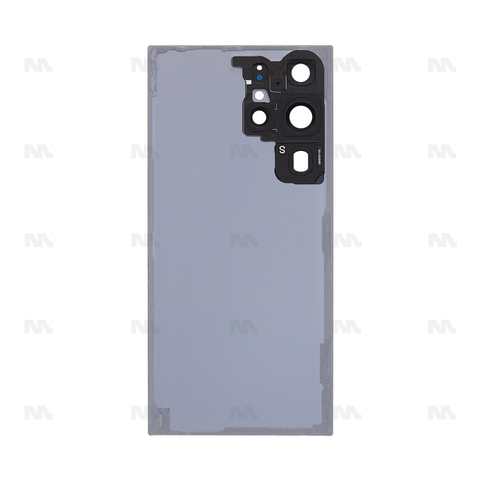 Vitre arrière pour Samsung Galaxy S23 Ultra S918B avec lentille Lime OEM