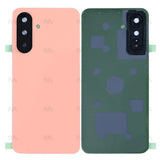 Vitre arrière pour Samsung Galaxy A26 A266B avec lentille rose pêche OEM