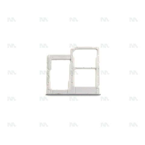 Support pour carte SIM argenté OEM pour Samsung Galaxy A40 A405F