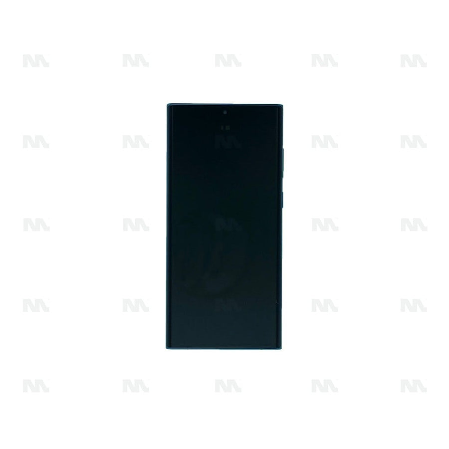 Chassis + Ecran Officiel Service Pack + Vitre pour Samsung Galaxy S22 Ultra S908B - Vert