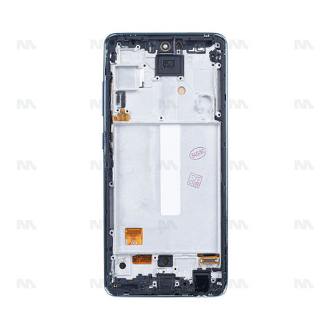 Chassis + Ecran OLED + Vitre pour Samsung Galaxy A52 4G A525F - Awesome Blue
