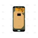 Ecran Officiel Service Pack + Vitre pour Samsung Galaxy J7 J730F (2017) - Blue Silver