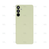 Vitre arrière pour Samsung Galaxy A15 5G A156B avec lentille personnalisée jaune OEM