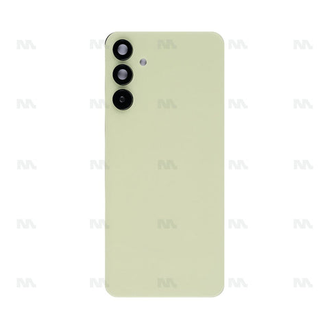 Vitre arrière pour Samsung Galaxy A15 5G A156B avec lentille personnalisée jaune OEM