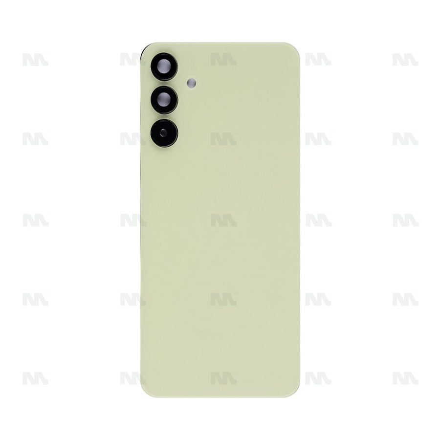 Vitre arrière pour Samsung Galaxy A15 5G A156B avec lentille personnalisée jaune OEM