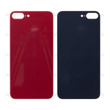 Vitre Arrière avec bloc complet pour Apple iPhone 8 Plus - Rouge - Compatible