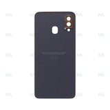 Vitre arrière pour Samsung Galaxy A40 A405F avec objectif corail OEM