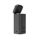Batterie externe magnétique Rixus RXPB15 avec écran TFT 15 000 mAh 100 W Gris foncé