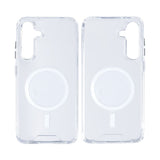 Étui antichoc Rixus en TPU avec MagSafe pour Samsung Galaxy S24 Plus 5G transparent