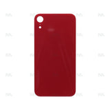 Vitre Arrière pour Apple iPhone XR, cadre de caméra agrandi rouge Compatible