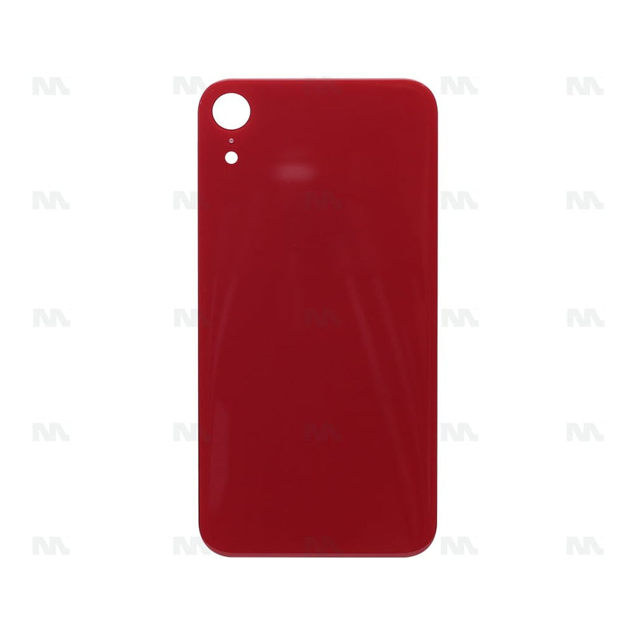 Vitre Arrière pour Apple iPhone XR, cadre de caméra agrandi rouge Compatible