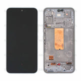 Chassis + Ecran Officiel Service Pack + Vitre pour Samsung Galaxy A54 5G A546B - Blanc