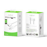 Câble Rixus RXUC140 USB-C vers MagSafe 3 140 W blanc