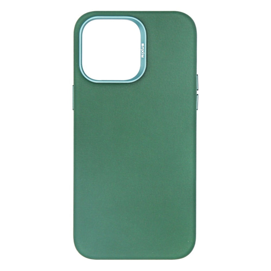 Étui Rixus Classic 02 avec MagSafe pour Apple iPhone 14 Pro vert