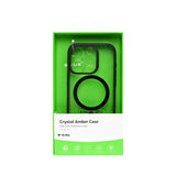 Coque Rixus Crystal Amber pour Apple iPhone 15 Pro - Noir