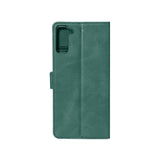 Etui livre pour Samsung Galaxy S21 FE 5G - Vert foncé