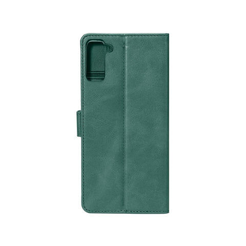 Etui livre pour Samsung Galaxy S21 FE 5G - Vert foncé