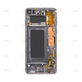 Chassis + Ecran Original Reconditionné + Vitre pour Samsung Galaxy S10 G973F - Prism Black