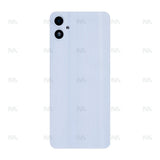 Vitre arrière pour Samsung Galaxy A05 A055F avec objectif argent OEM