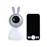 Écoute-Bébé Vidéo WiFi d'Intérieur 3MP 8TM - Blanc