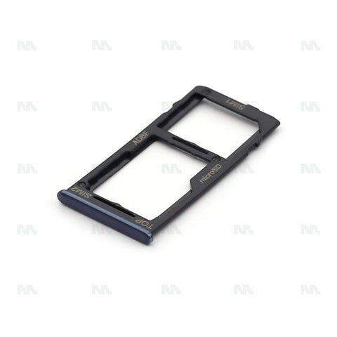 Support de carte SIM pour Samsung Galaxy A42 5G A426B – Prism Dot – Noir – OEM
